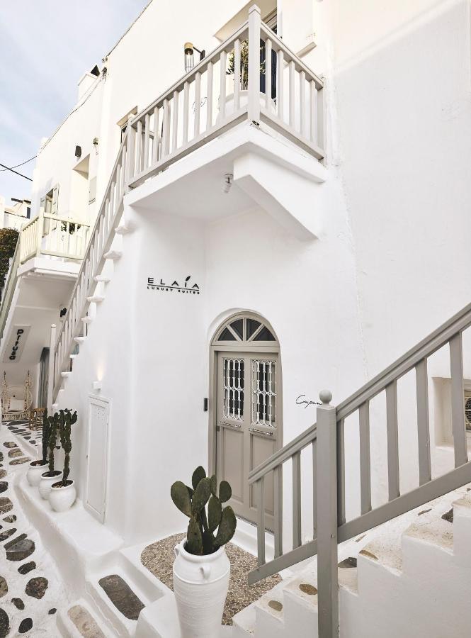Elaia Luxury Suites Mykonos Mykonos Town Exterior foto