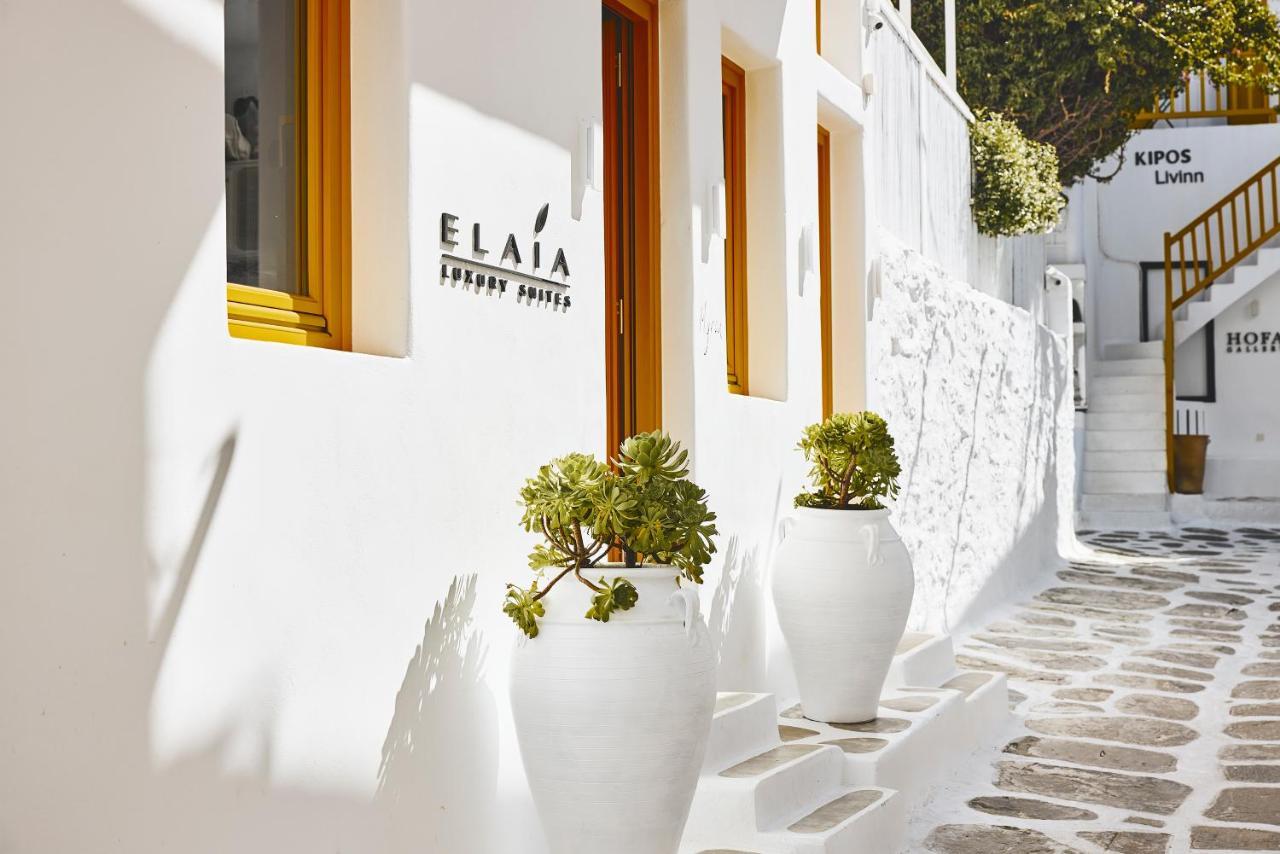 Elaia Luxury Suites Mykonos Mykonos Town Exterior foto