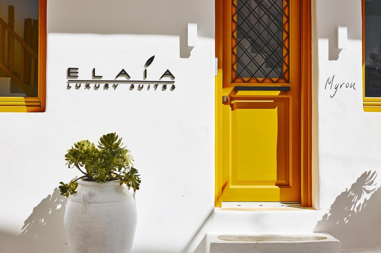 Elaia Luxury Suites Mykonos Mykonos Town Exterior foto