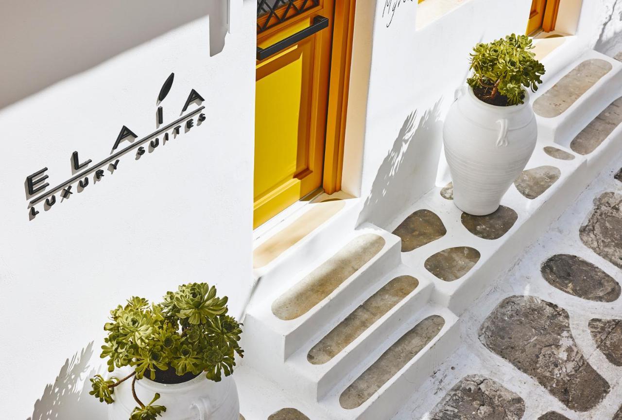 Elaia Luxury Suites Mykonos Mykonos Town Exterior foto