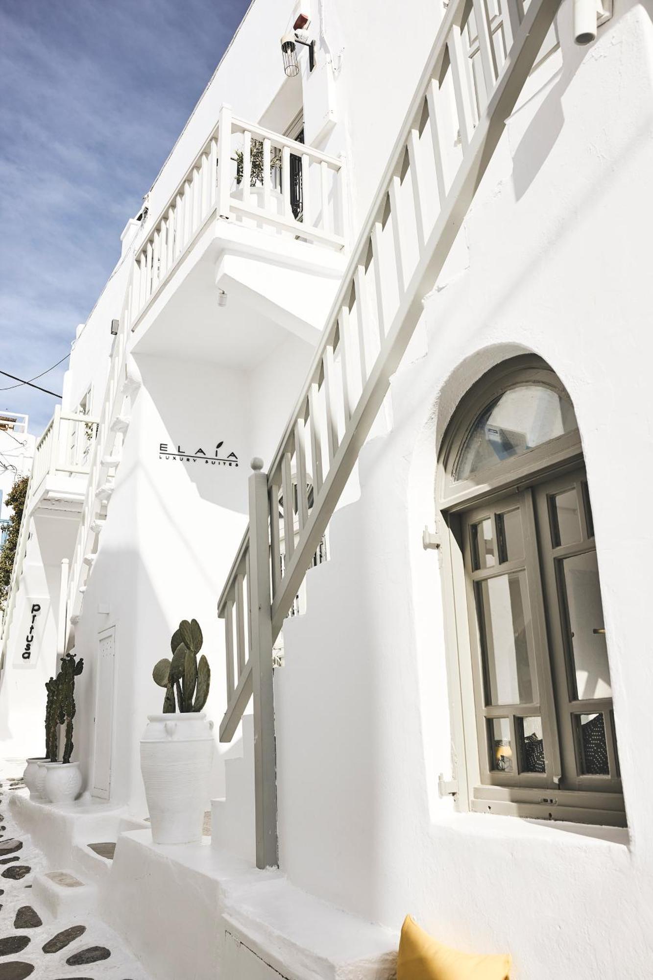 Elaia Luxury Suites Mykonos Mykonos Town Exterior foto