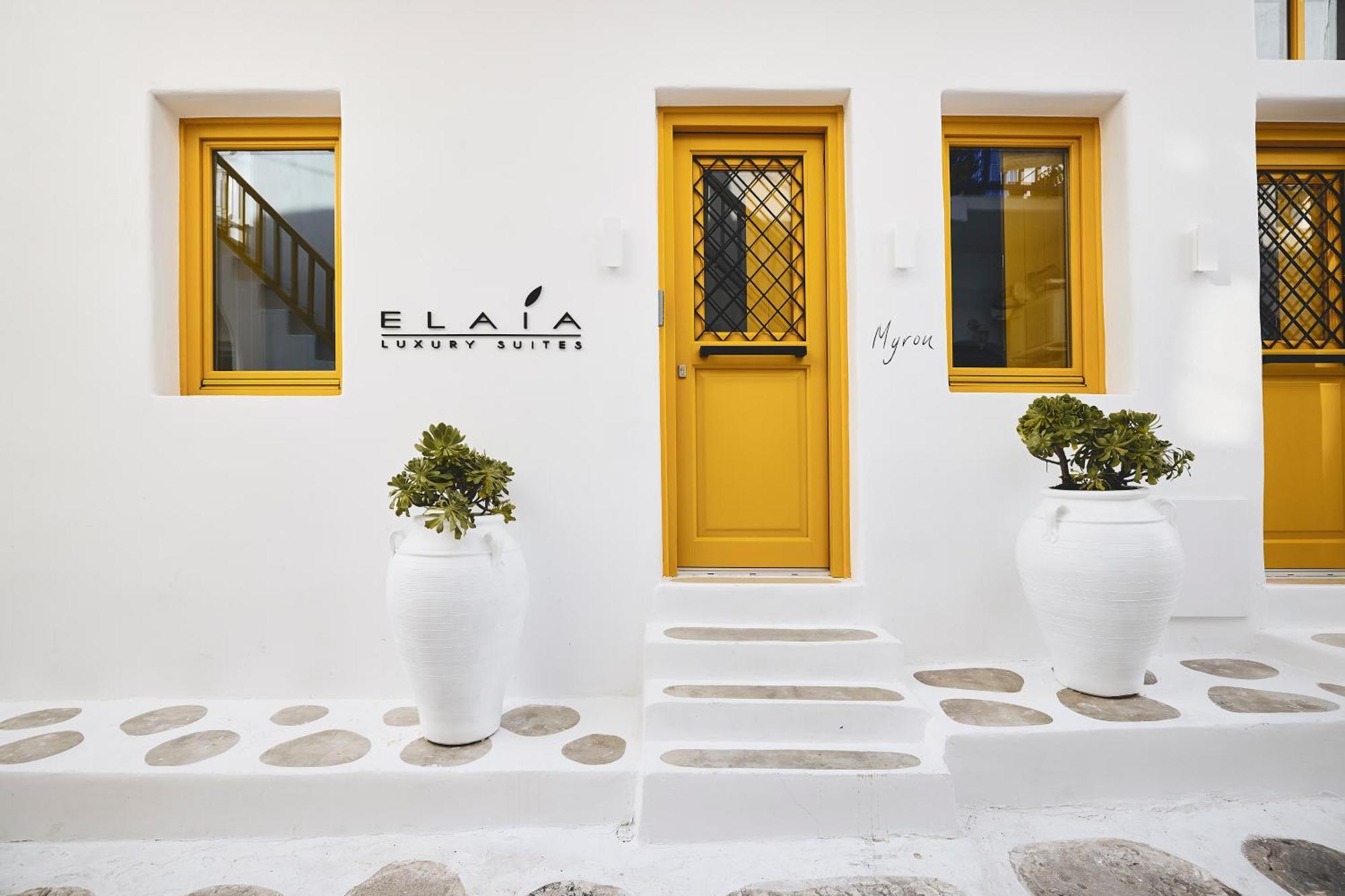 Elaia Luxury Suites Mykonos Mykonos Town Exterior foto